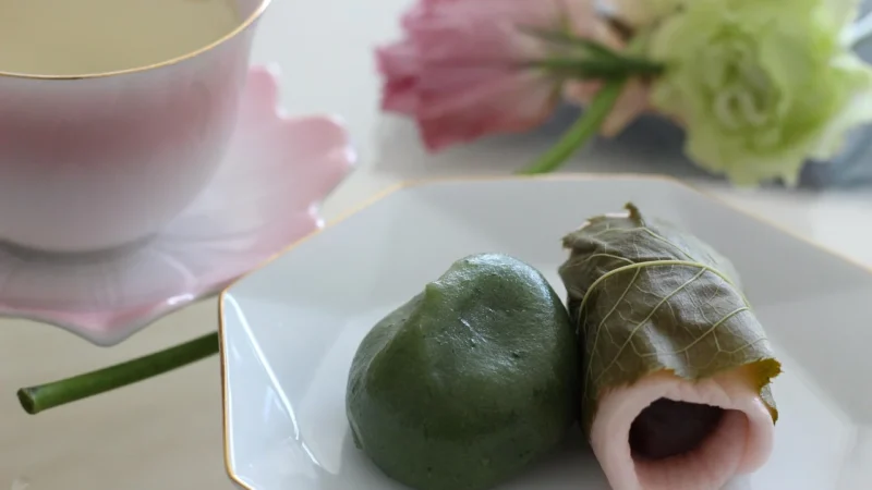 Bamboo House Ciastka ryżowe Mochi Peanut orzech 210g