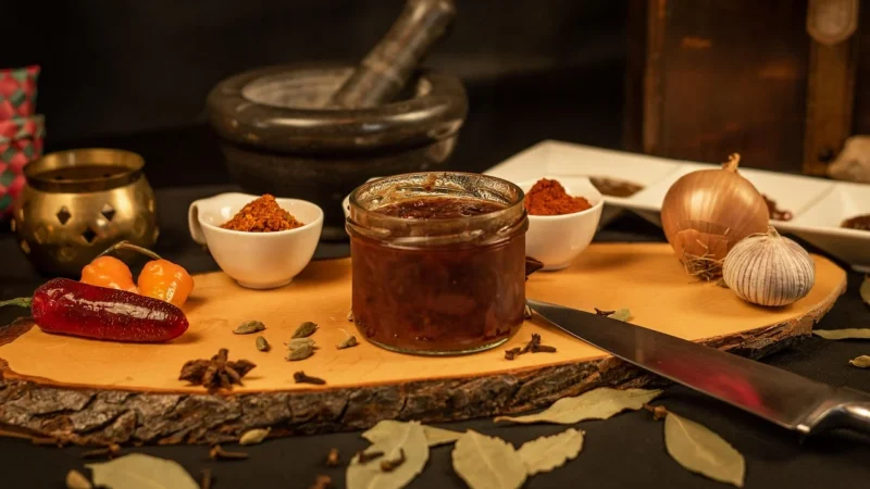 Belberry Pikantny chutney z mango 180g