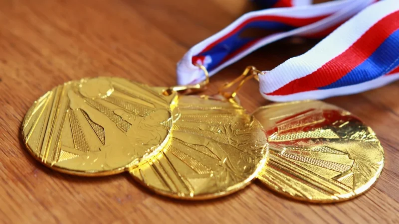 Chocoland Medal Z Czekolady Mlecznej Złota 23g