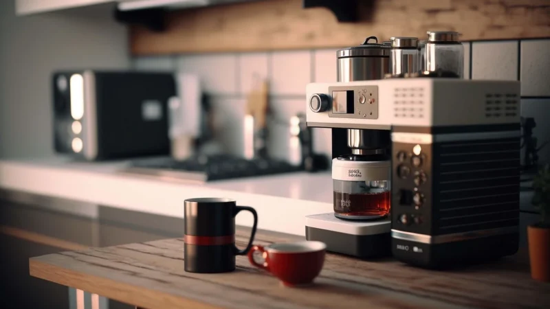 Ekspres Tchibo Esperto Caffe srebrny