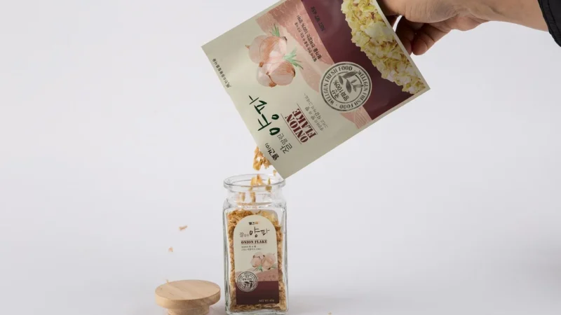 Gorzkoislodko Cebula Płatek Suszone Płatki Cebuli 250g