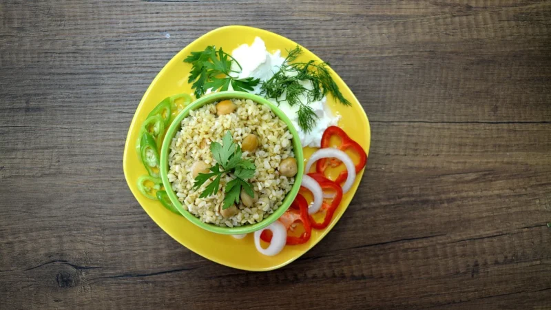 Gorzkoislodko Kasza Bulgur Naturalna Kasza Z Pszenicy Durum 1kg
