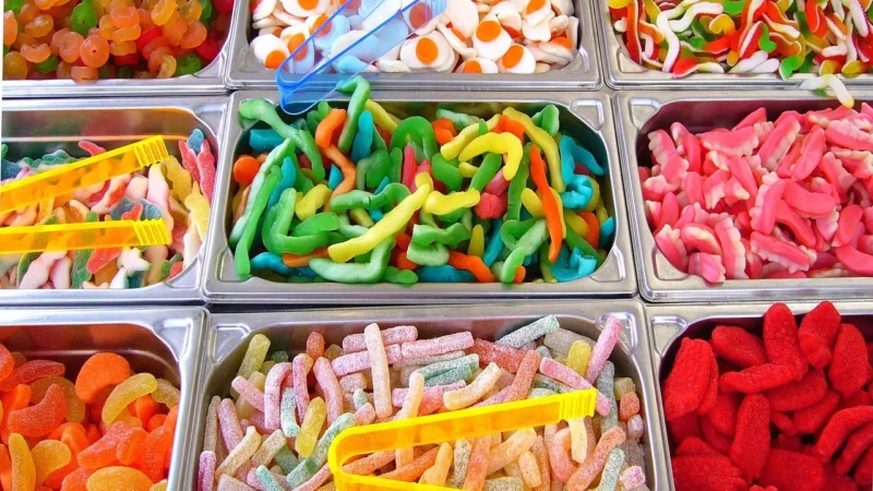 Haribo Owocowe Gumy Maoam Kracher Frucht 300 Sztuk x4g