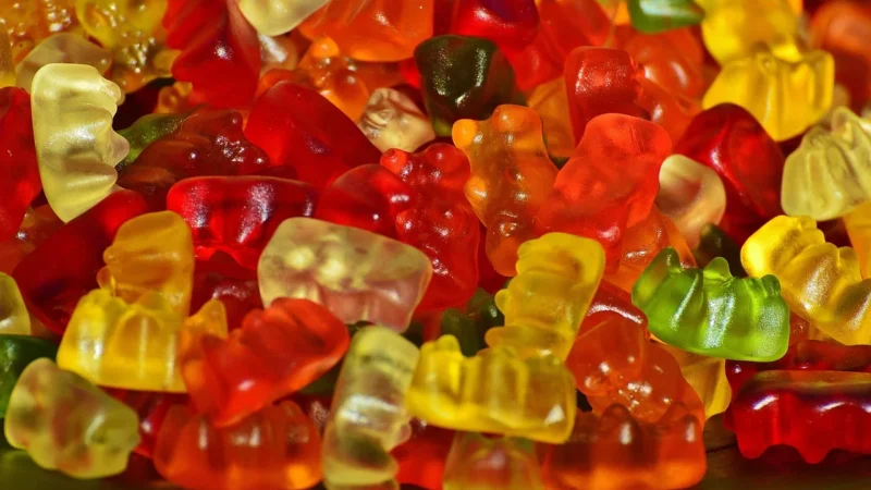 Jealous Sweets Żelki Misie Happy Bears Jabłko I Cytryna Wegańskie 40g