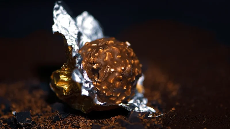 Lindt Nuxor Snacks Ciemna Czekolada