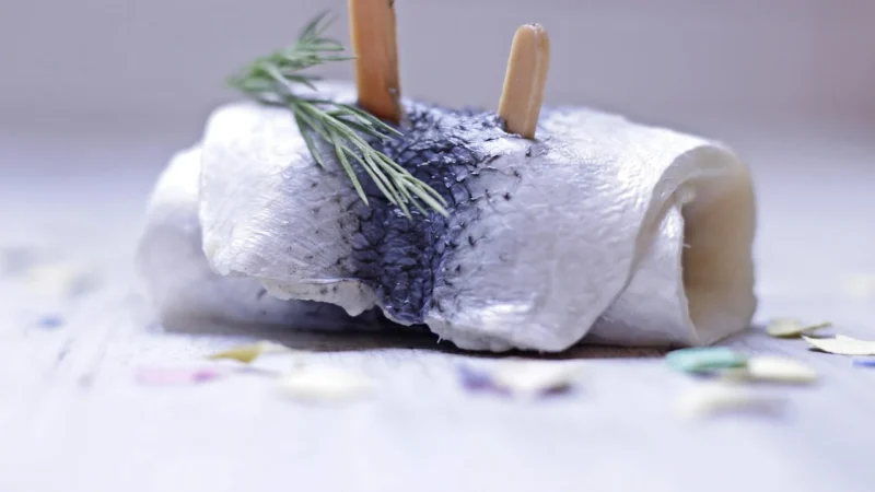 Lisner Rybackie solone z czosnkiem śledź atlantycki krojony 500g