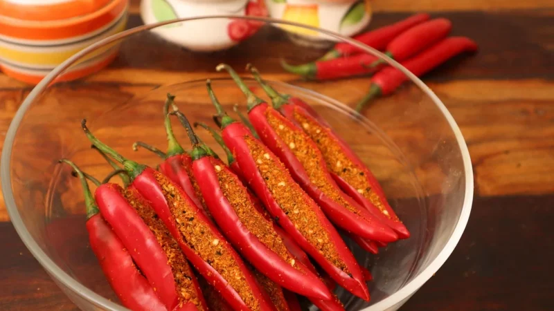 Menu Mix pikantnych papryczek Tricolore 390g