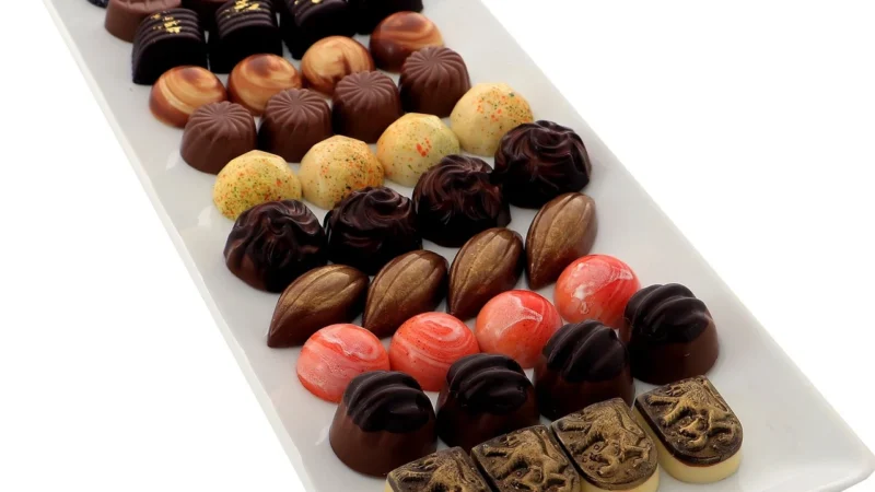 Merci Czekoladki Almond Green 250G