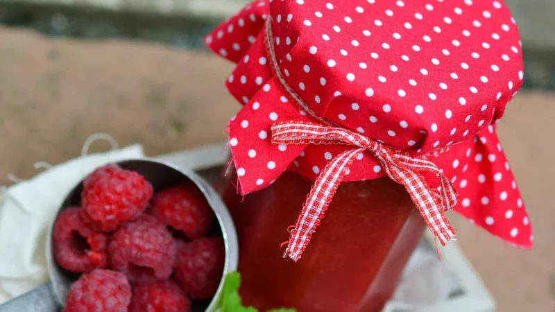 Pysznykubek Konfitura Malinowa 300g Dżem Naturalny Deser