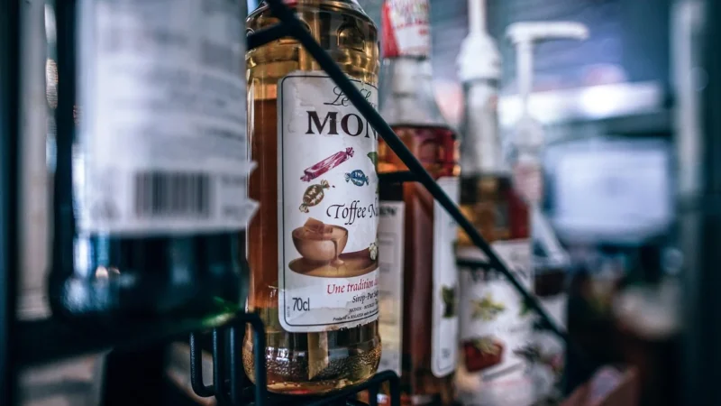Syrop Monzini blue curacao 1L z pompką