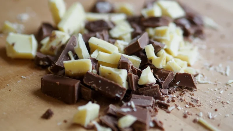 Wesołe Grzybki Ciastka Z Białą Czekoladą – 1KG
