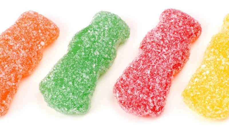 Żelki Haribo Grune Krokodile Sauer z Niemiec